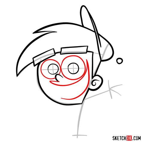 How To Draw Timmy Turner Sketchok Easy Drawing Guides