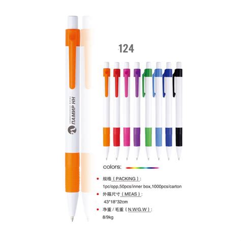 Colorful Plastic Ballpoint Pen New Design Plastic Ballpen Student