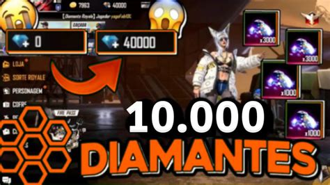 VAZOU COMO GANHAR 10 000 DIAMANTES NO FREE FIRE DE GRAÇA BUG DE