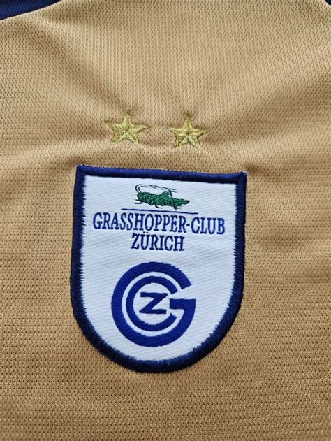 Grasshopper Club Zürich Trikot gold adidas Grösse XL GCZ Kaufen auf