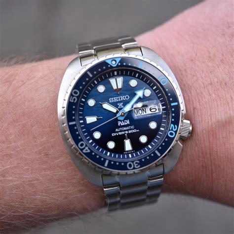 Seiko King Turtle Prospex PADI Great Blue SRPK01 Corvus