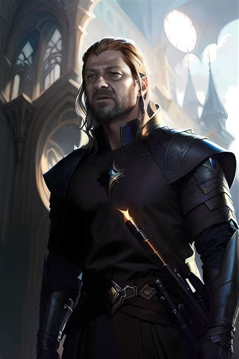 Ned Stark Retratos De Personajes Cancion De Hielo Y Fuego Juego De