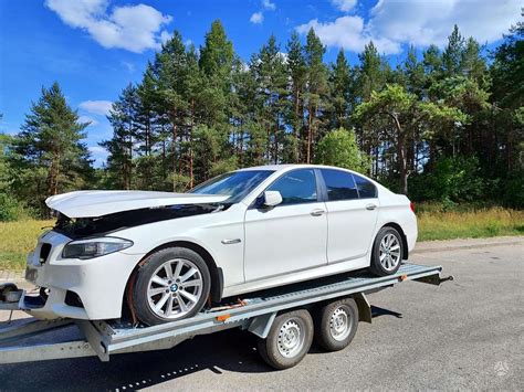 BMW 520 Dalimis Tikra Rida 56k Yra Pilni Servisai Varikli Dar Galima