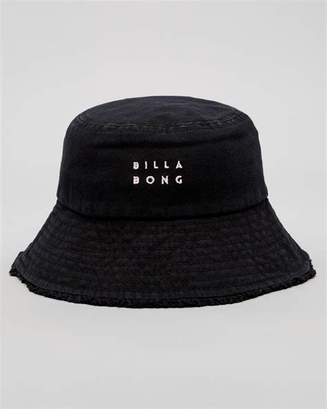 Billabong Girls Sunday Bucket Hat In Black Fast Shipping Easy