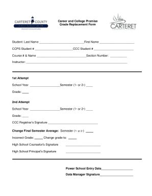 Fillable Online Career And College Promise Pathway Approval Form Summer