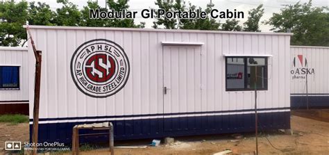 Modular Gi Portable Cabin For Cnstruction Site At Rs Sq Ft In