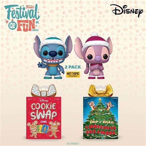 Funko Pop Lilo Stitch Santa Stitch With Scrump Exclusive