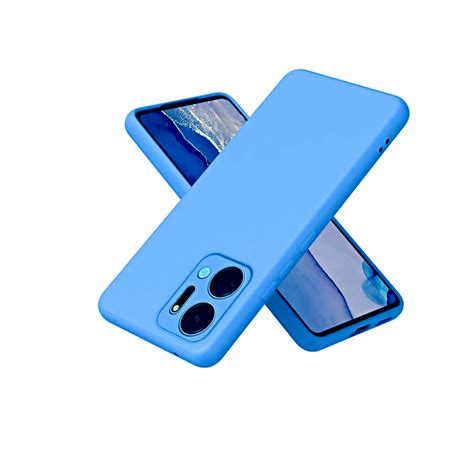 Ripley CARCASA PARA HONOR X7A GOMA AZUL