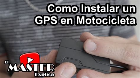 Como Instalar Gps En Moto Facil Tutorial YouTube