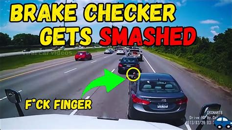 BEST OF ROAD RAGE Brake Check Karens Bad Drivers Instant Karma