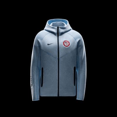 Sudadera Con Gorro Nike De Cierre Completo Para Hombre Team USA Tech