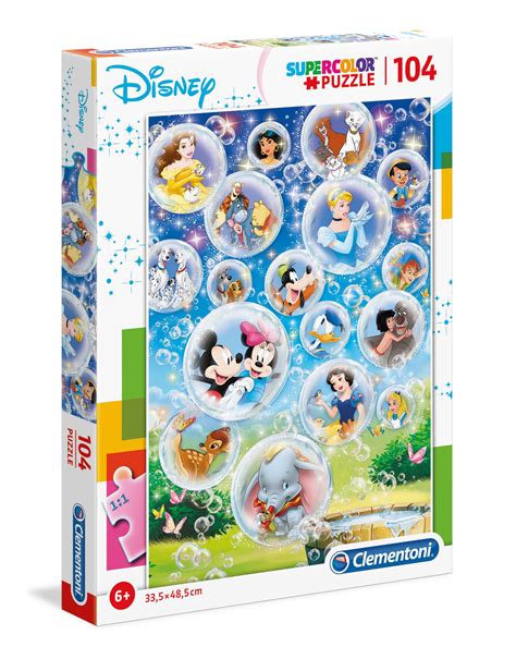 Clementoni Disney Classic Supercolor Puzzle 104 Pcs PlayOne