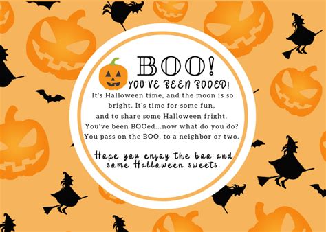 How To Boo Your Neighbors Boo Printable Sunny Sweet Days