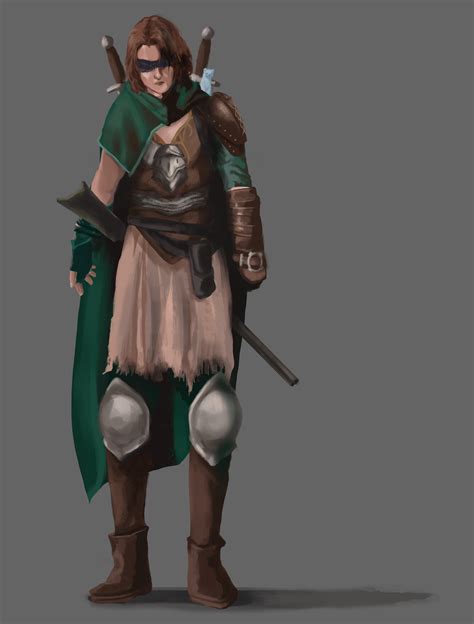 Artstation Dnd Rogue Character Commission