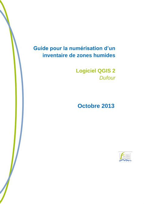 PDF Guide pour la numérisation dun Zones Humides Finistère Guide