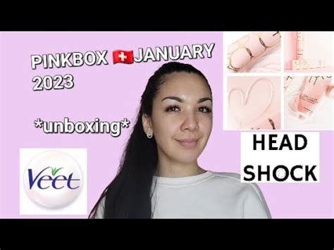 Pinkbox January Unboxing Veet Figs Rouge Dr Pawpaw Golden Rose