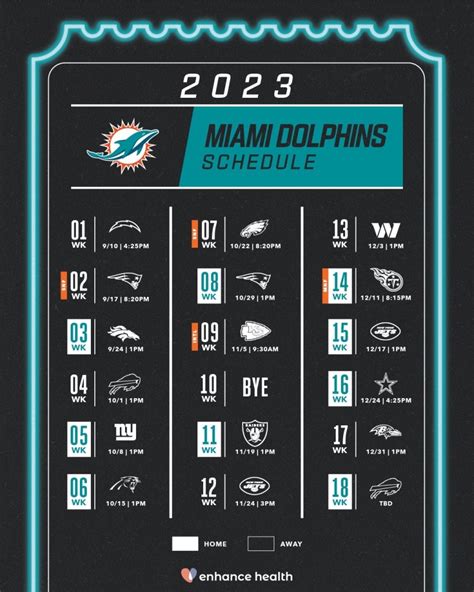 Miami Dolphins 2023 Schedule Released | REDBROWARD