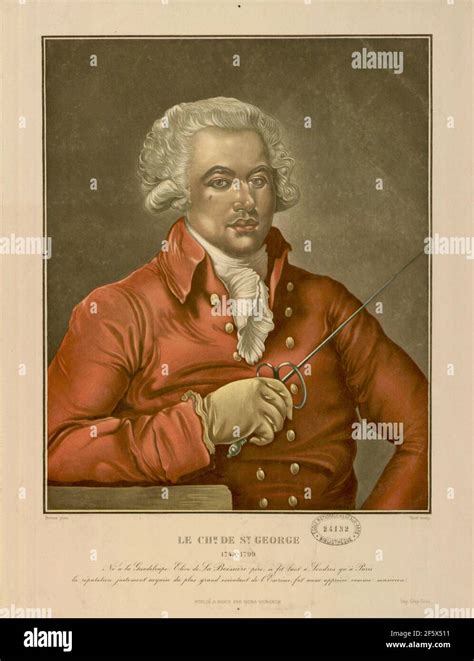 The chevalier de saint georges hi-res stock photography and images - Alamy