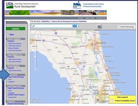 Usda Property Eligibility Map – Map Of The Usa With State Names