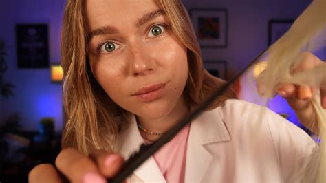 ASMR Treating Your Problematic Scalp Scalp Check Treatment RP YouTube