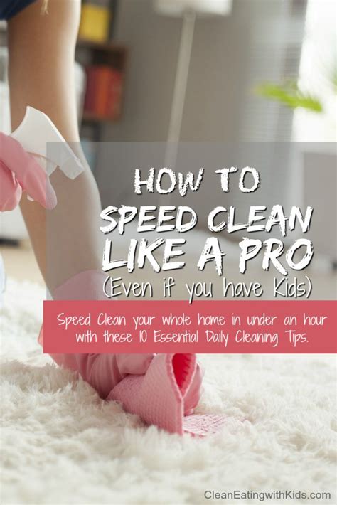 How To Speed Clean Your House Speed Cleaning Cleaning Cleaning Hacks