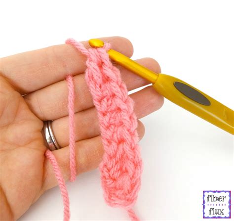 Fiber Flux How To Crochet The Foundation Half Double Crochet Stitch Fhdc