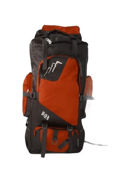 Ripley Mochila Viaje Litros Mochilas De Camping Naranja