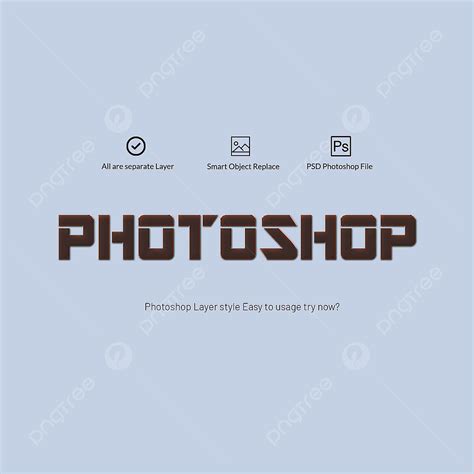 Layer Styles PNG Picture, Photoshop Layer Style, Hotoshop Text Effext ...