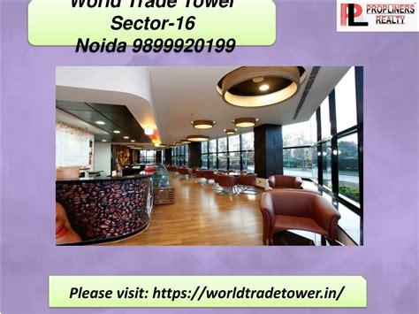 PPT World Trade Tower Sector 16 9899920199 PowerPoint Presentation