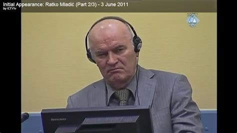 Ratko Mladic El Carnicero De Srebrenica