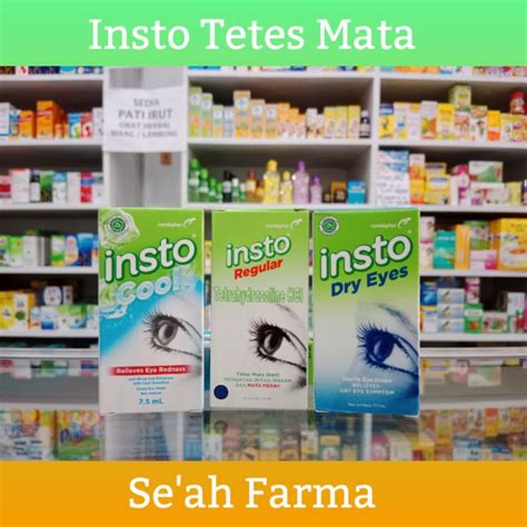 Jual Insto DryEyes Insto Regular Insto Cool Tetes Mata Insto