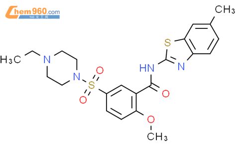 Benzamide Ethyl Piperazinyl Sulfonyl Methoxy N