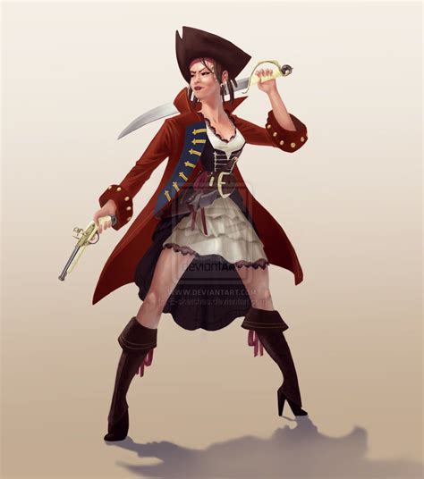 Pirate By E Sketches On Deviantart Pirate Woman Pirate Outfit Pirates