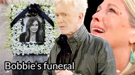 GHShocking Spoilers Carly Hosts Jackie Zeman S Memorial Service