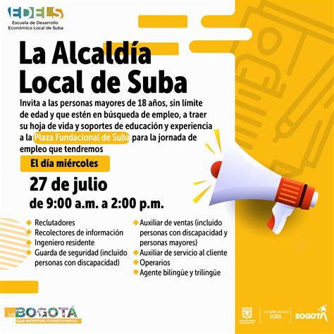 Alcald A Local De Suba On Twitter Atenci N Tendremos Una Nueva