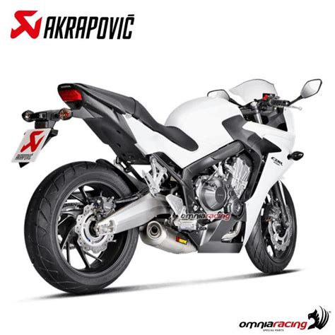 Akrapovic Complete Exhaust Titanium Racing Honda Cbr650f Abs