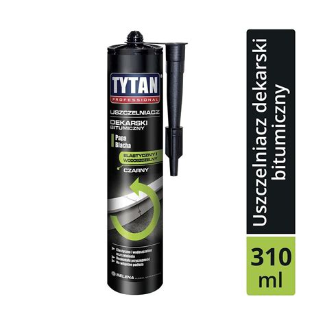 Uszczelniacz Dekarski Bitumiczny Czarny 310 Ml Tytan Professional