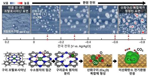 Kaist 이산화탄소 분해 과정 원자 수준에서 관찰 성공 뉴스1