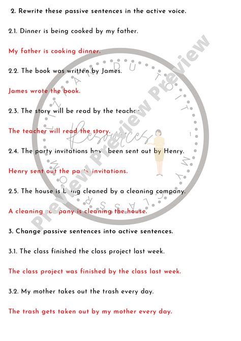 English Grammar Active And Passive Voice • Teacha