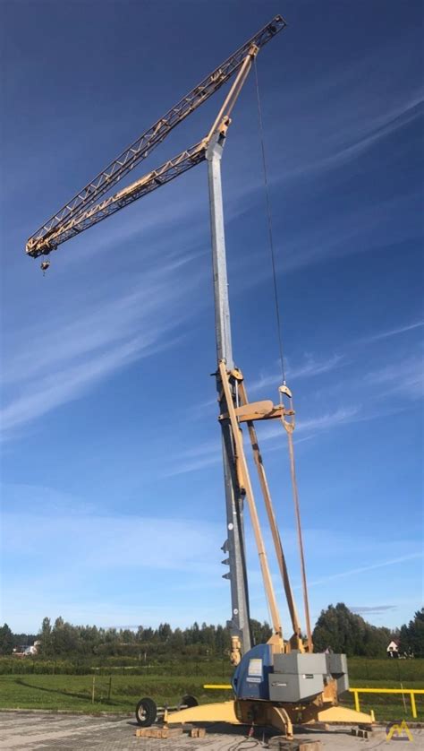 Potain Igo Self Erecting Mobile Tower Crane For Sale Hoists