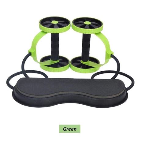 Revoflex Xtreme Home Gym Double Wheels Ab Roller Abdominal Waist