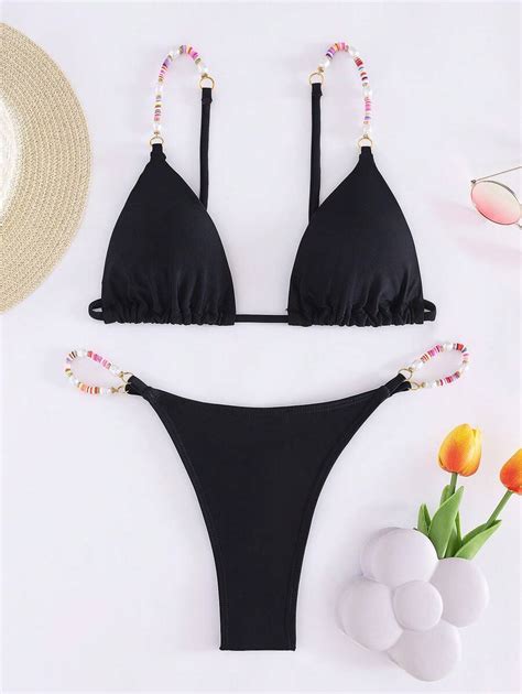 Women S Bikini With Separated Top And Bottom Piece Set With Sexy