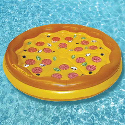 Swimline Personal Pizza Island Pool Floats Splash Super Center