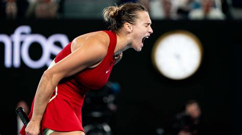 Avustralya A K Ta Ampiyon Aryna Sabalenka