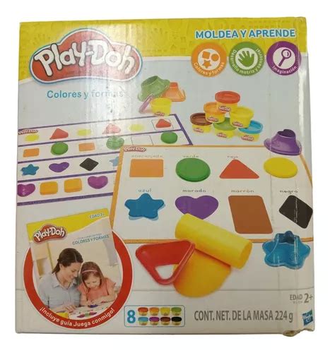 Play Doh Colores Y Formas Moldea Y Aprende Mercadolibre