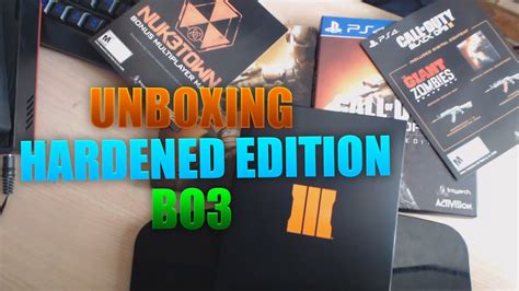 Unboxing Hardened Edition Call Of Duty Black Ops Youtube