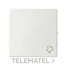 Tecla Individual Simon Con Pulsador Campana Blanco Mate Informaci N