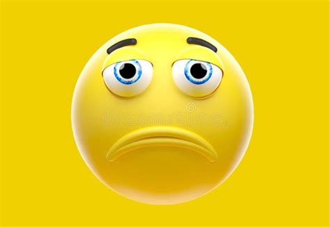 3d Emoji Worried Stock Illustrations 97 3d Emoji Worried Stock