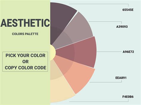 paleta de cores estética 15601592 Vetor no Vecteezy