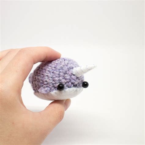 Crochet Narwhal Pattern Amigurumi Toy Pattern Etsy